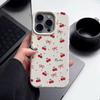 Чехол-бантик с вишней для Samsung Galaxy A32 A52 A72 A13 A22 A31 A51 A71 A21S A50 A30 M11 S10 Note 10 Plus A03S A70 A03 Core