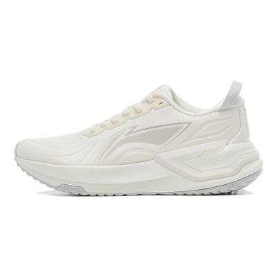 Li Ning YueYing 3.0 Удобные Кроссовки для бега с круглым носком, амортизацией и противоскользящей подошвой, низкие, Женские, Белые ARHT020-11