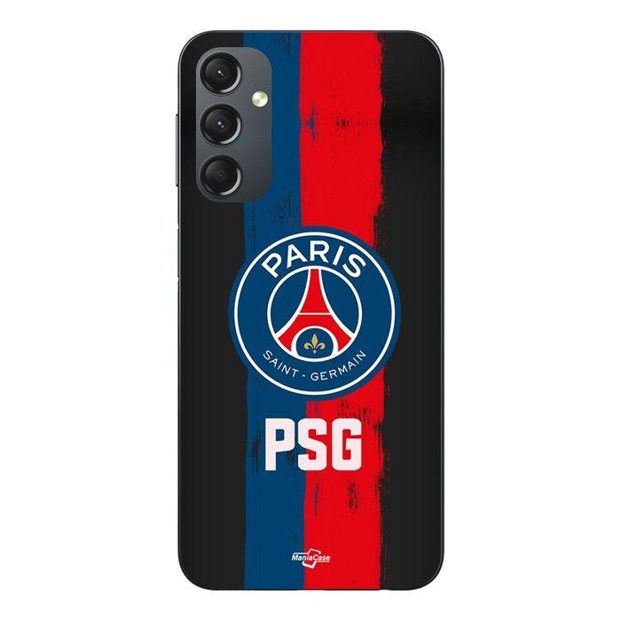 Coque Pour Samsung galaxy A24 PSG logo fond noir Maniacase
