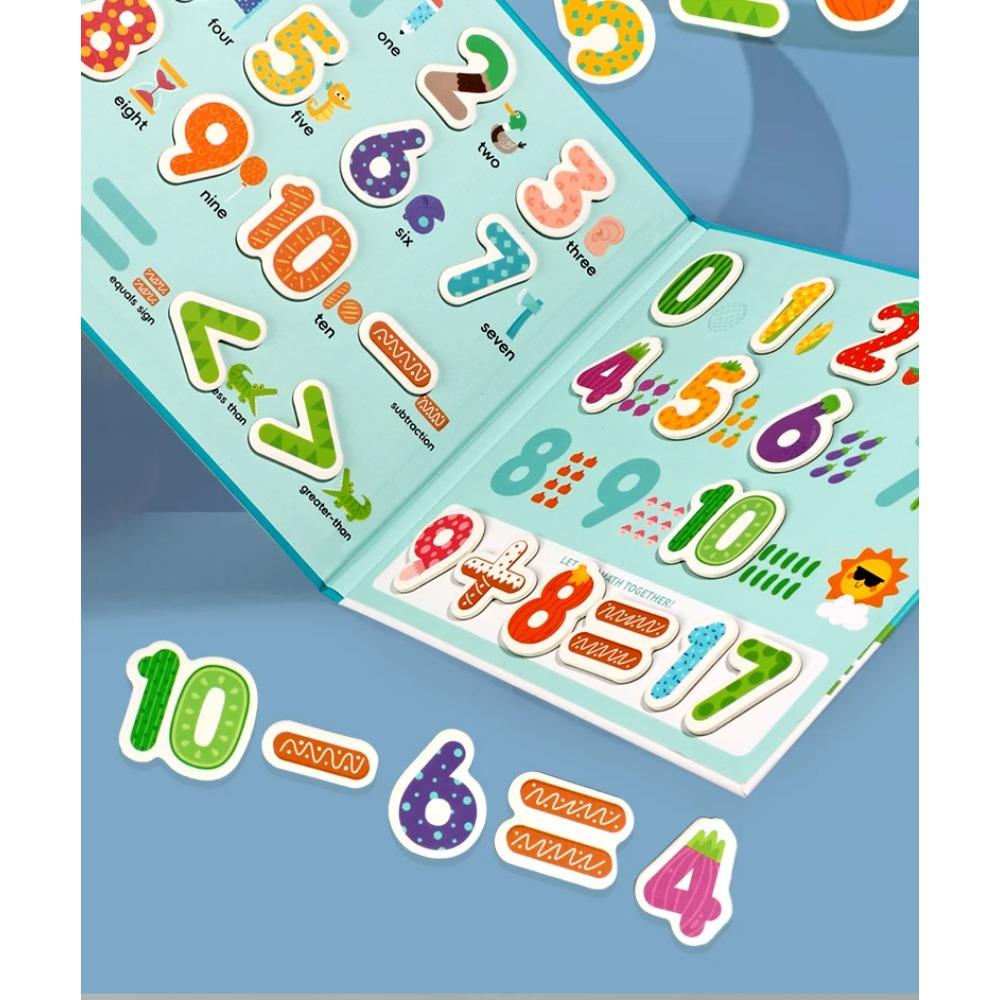 Детская математика Арифметика Магнитные наклейки Игры на разложение чисел Раннее обучение малышей Математические игрушки Монтессори Обучающие игрушки