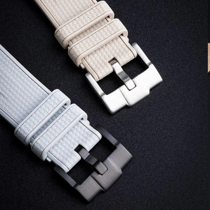 Silicone Strap for Swatch X Omega Moonswatch Stainless Steel Buckle 20mm 22mm Men Women Soft Waterproof Replace Watch Band