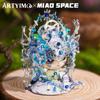MU Artemis MIAO 3D Металлический Пазл DIY Набор для Сборки, Головоломка, Декор для Офиса, Подарок на День Рождения, Рождество, Хэллоуин, Коллекционный