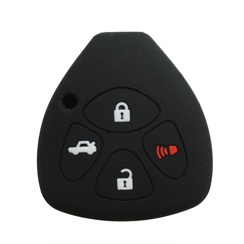 Чехол для ключей для Toyota Yaris/Vitz Auris Mk I 2007 Corolla Verso Hilux 7 RAV4 Porte Camry Чехол для ключа автомобиля Брелок 2/3/4 кнопки