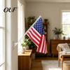 Weatherproof Flag Holder Mini Stick with Screws, Wall Mount Pole Base Holder, Small Display Bracket for Classrooms Offices Shops Support Rack