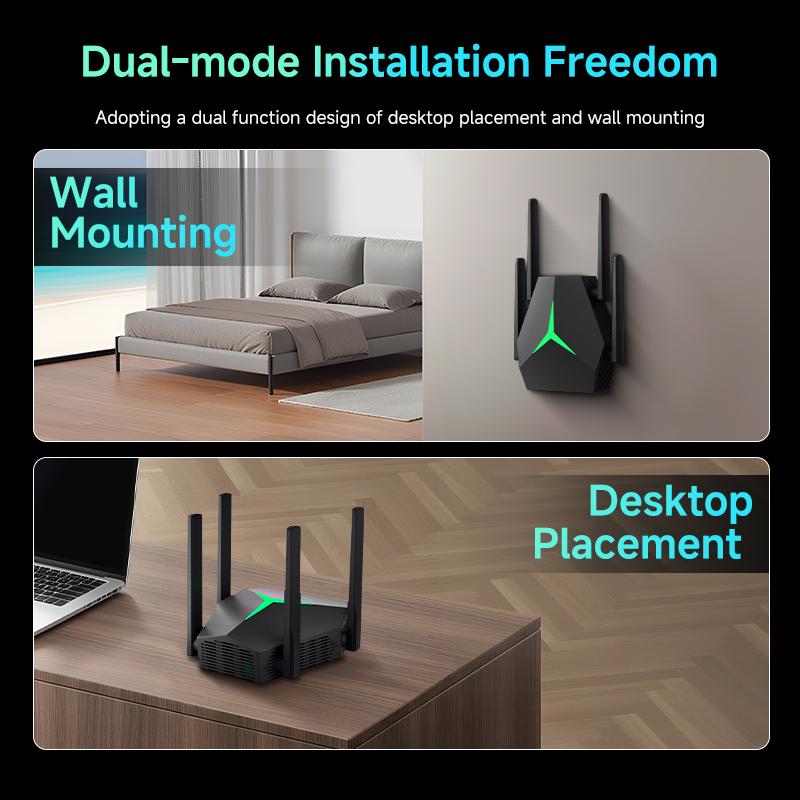 5 ГГц 1200 М WiFi-расширитель Дальний радиус действия Беспроводной усилитель WIFI AC1200 Адаптер 1200 Мбит/с Wi-Fi усилитель 802.11N Повторитель Wi-Fi сигнала