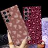 Чехол для телефона Funda для Samsung Galaxy S25 S10 S9 S21 FE S20 Ultra S26 S23 S24 Plus Note 20 8 9 10 Леопардовый принт