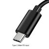 Универсальный кабель-преобразователь Type-C/USB-C PD на 12 В 4,0x1,7 мм для камеры видеонаблюдения, маршрутизатора, многоцелевой кабель питания Type-C