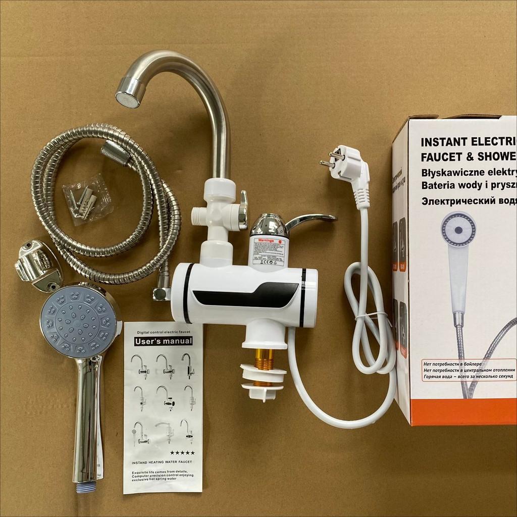 3000 Вт Мгновенный Электрический Водонагреватель Три Секунды Быстрого Нагрева Электрический Кран Бытовой Ванная Душ