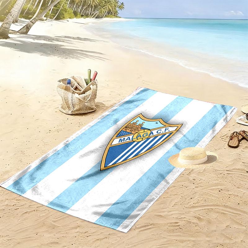 Málaga C.F Beach Towel, Large Soft Quick Dry Towel for Beach Camping Swimming