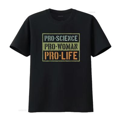 Pro Life Дизайн против абортов Футболка винтажная Стиранная Дышащая Повседневная одежда для графических дизайнеров мужская Удобная