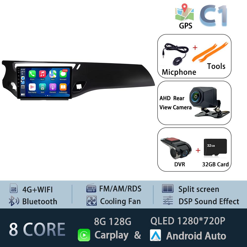 Android 15 Car Radio For Citroen C3 DS3 2010-2016 5G WIFI Head Unit Navigation Autoradio DSP BT Wireless Carplay Auto 4G