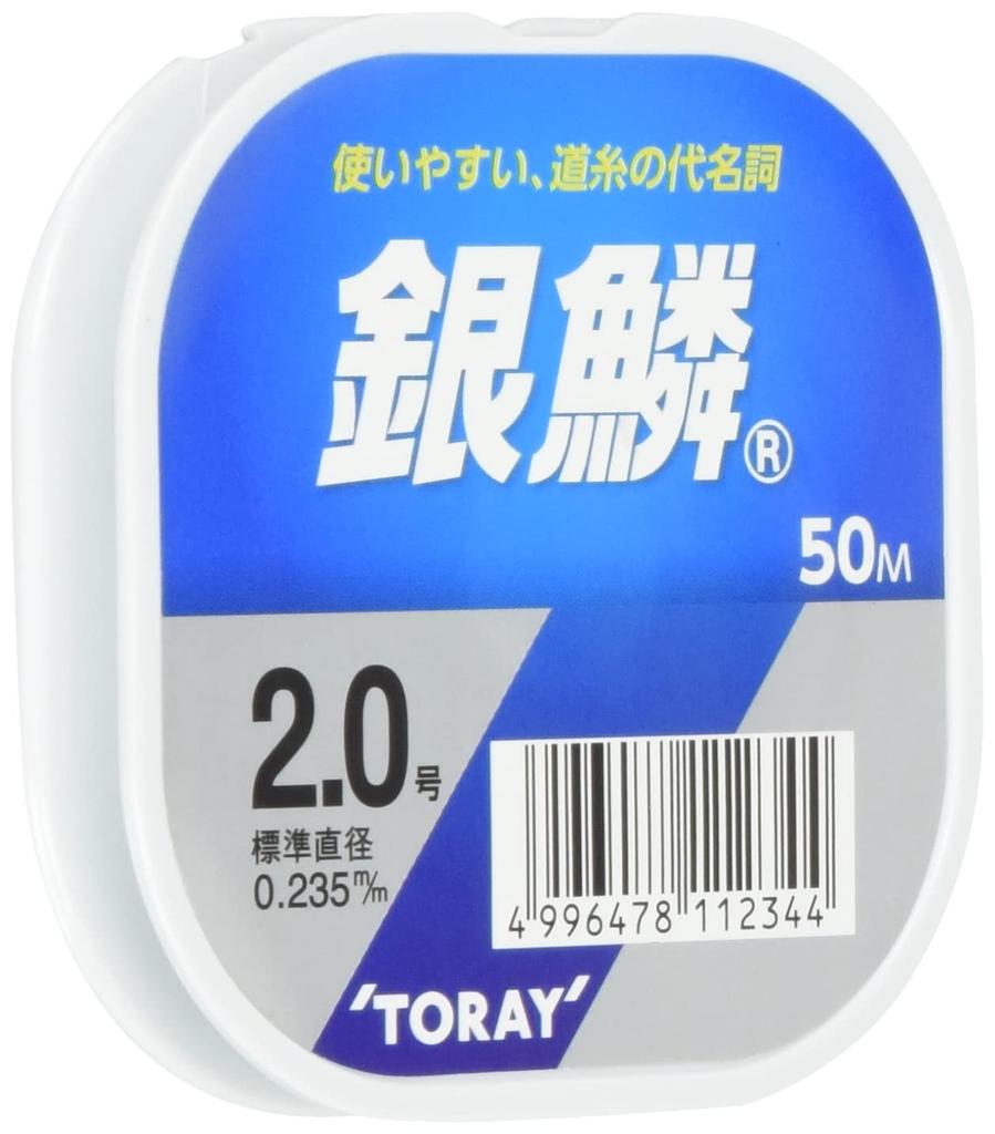 TORAY Леска Ginrin 50м отдельный товар №. 2