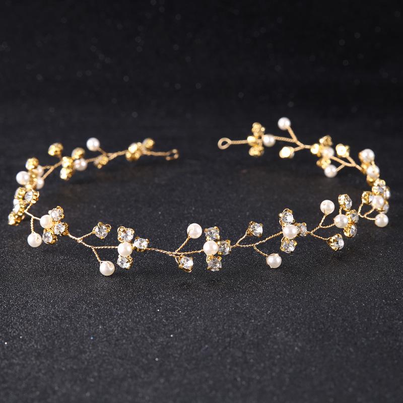 Pearl Rhinestone Bridal Headband & Children's Hair Accessories