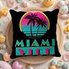 Чехол на подушку Miami Vice С принтом Чехол на подушку Для гостиной Дивана Подушка Декор спальни