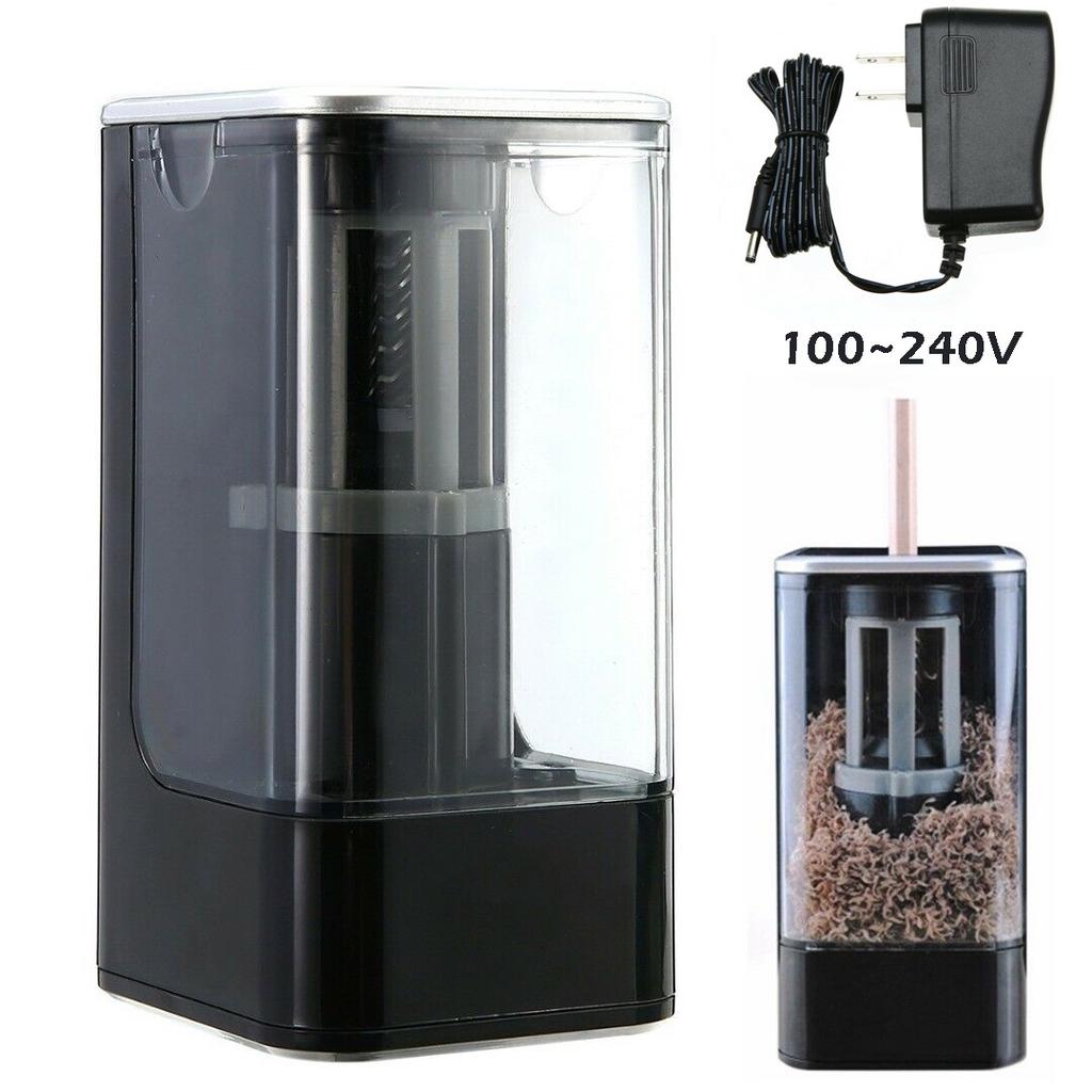 Автоматическая электрическая точилка, настольная точилка для карандашей, резак, школьные канцелярские принадлежности