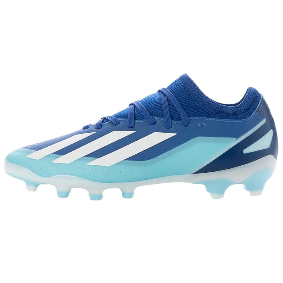 adidas X Crazyfast.3 С круглым носком Удобные Тканевые Дышащие Футбольные Бутсы Унисекс Футбольные Бутсы Синие Белые IE1566