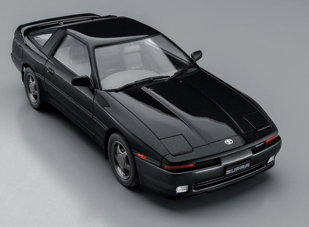 Hasegawa Toyota Supra A70 Twin Turbo R 1990 Plastic Model Kit 20811 1/24 2.5GT “Black Color” (Automobile)