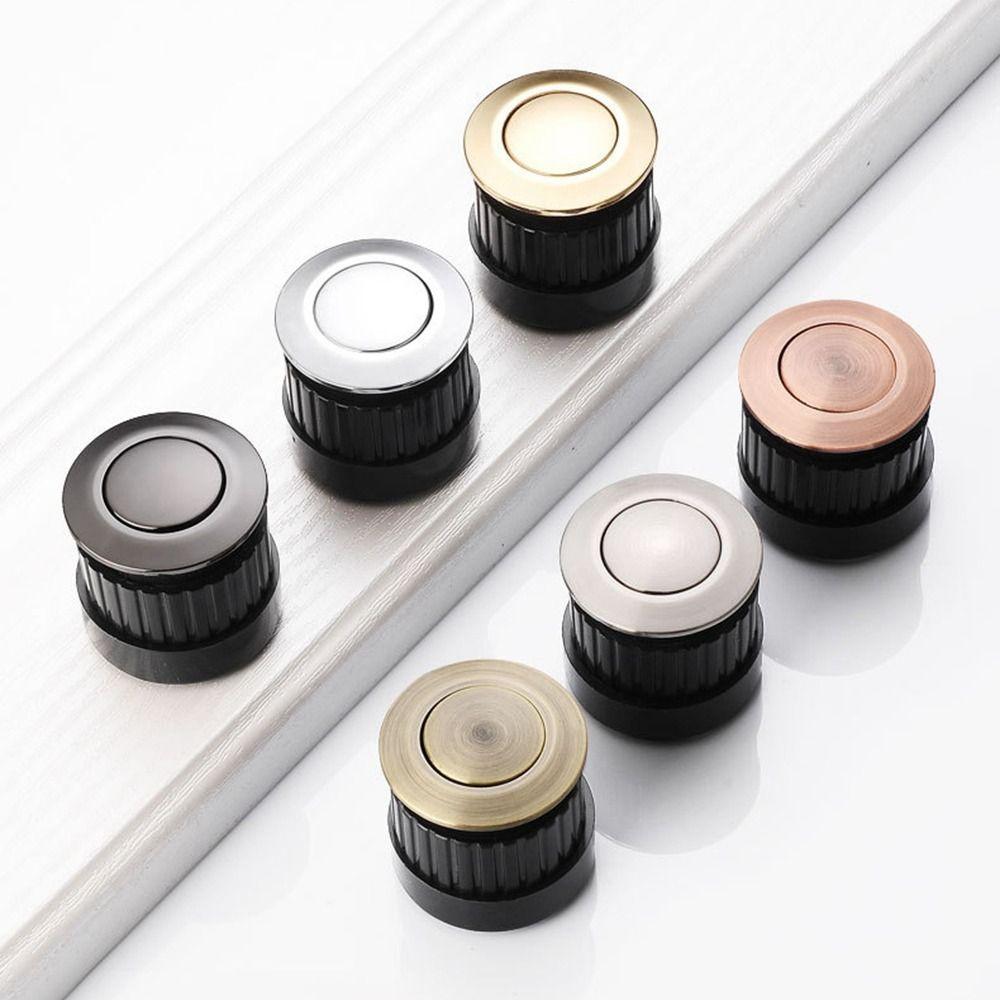 Врезная ручка для дверцы шкафа Невидимая ручка татами Новые телескопические пружинные ручки Мебель