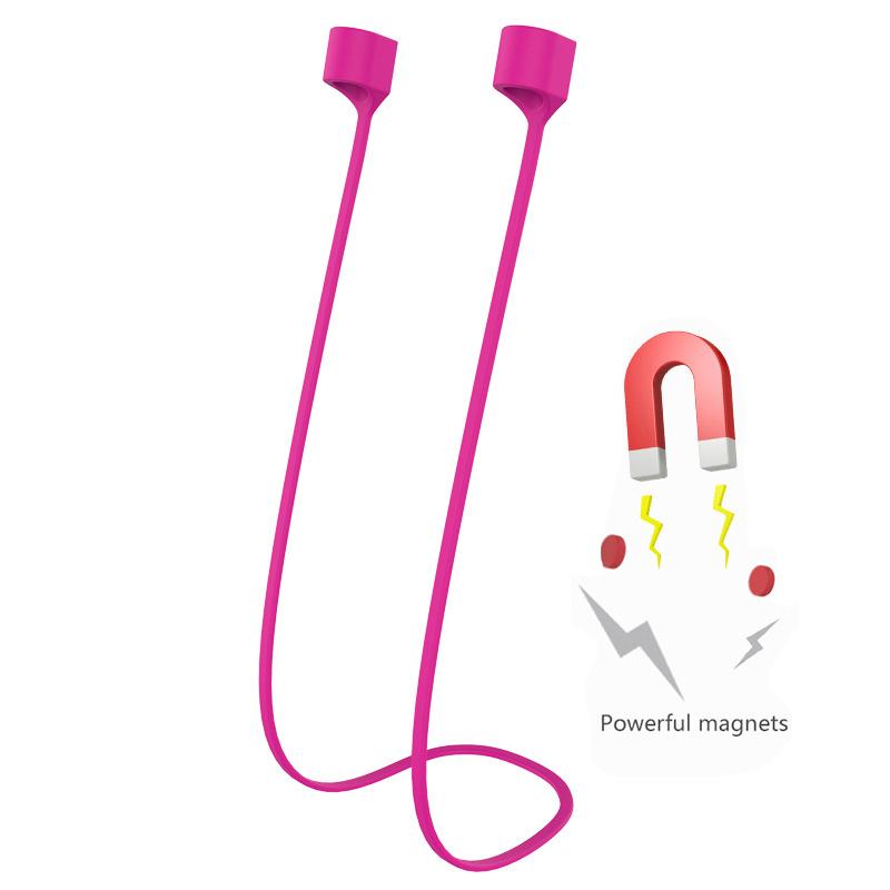 For AirPods1/2/3  Anti-Lost Magnetic Silicone Earphone String Rope For Airpods Pro Earphones Strap Cord