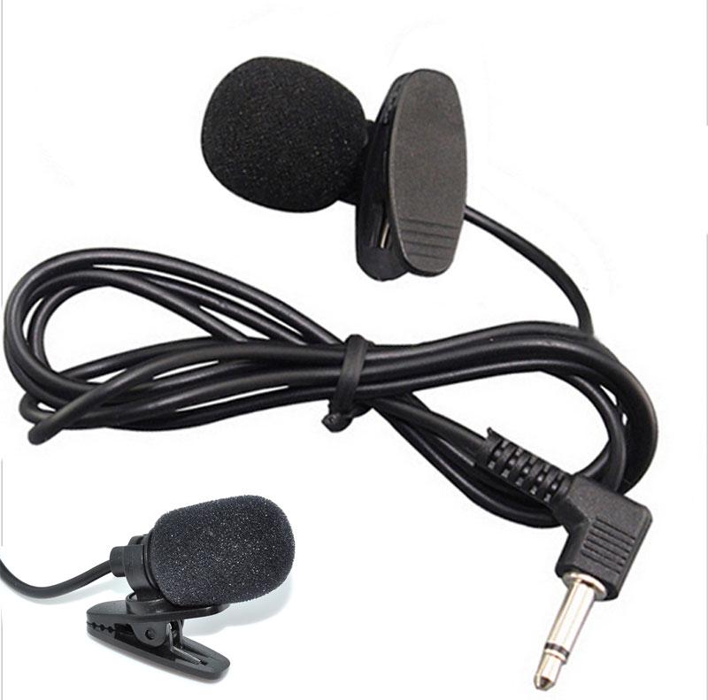 3.5mm Stereo Jack Plug Mono Car Audio Microphone Pc Mic With 1m Mini Wired External Microphone