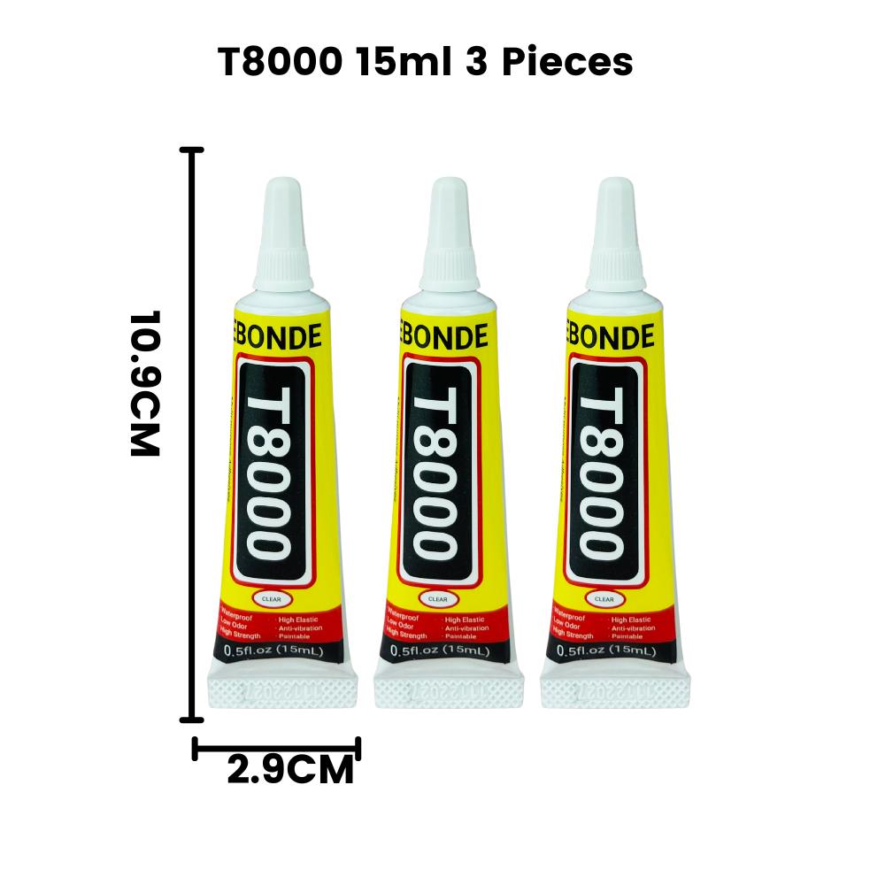 T8000 Phone Repair Glue LCD Screen Adhesive T-8000 Multifunction DIY Electronic Glue 15mL 50 mL 110mL