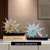 TLAKEHO Ocean Crystal Starfish Decor