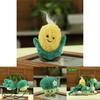 And Adorable Vegetable Fruit Plush Toys Broccoli Cabbage Corn Green Onion Realistic Stuffed Dolls