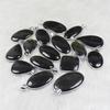 Golden Sheen Obsidian Gemstone Pendant Jewelry Making For Jewelry Supply Healing Crystal Pendant Bulk Wholesale Bezel Set Pendant Necklace