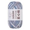 Cotton-Nylon Blend Rainbow Crochet Yarn Thick 80M Colorful Cotton Knitting Yarn Hand Woven Easy-to-See Stitches Beginner
