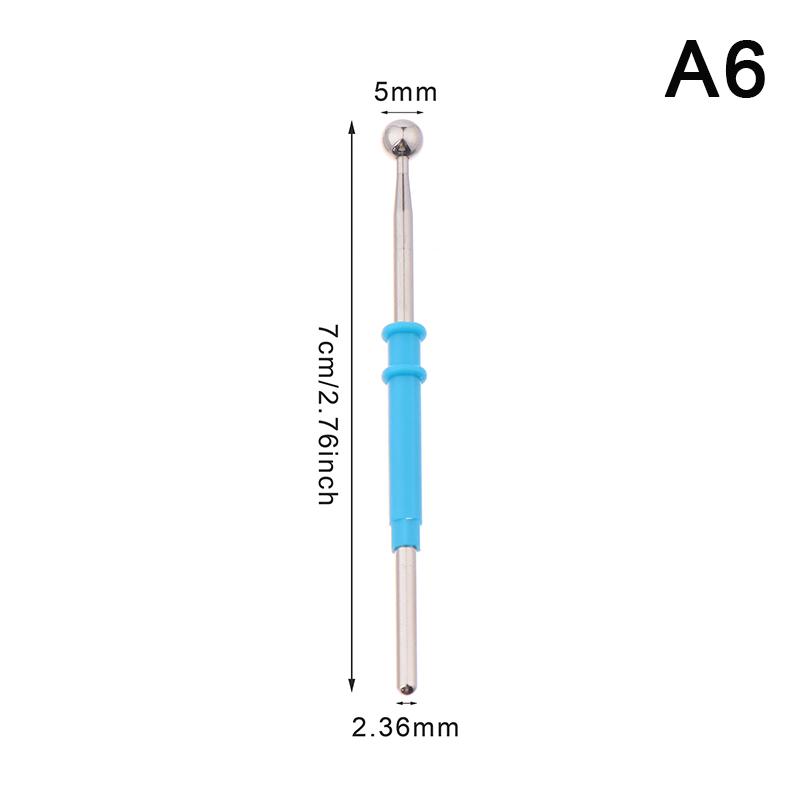 1 шт. ЭСУ Каутерный карандаш Электрохирургический лезвие Электрод 70 мм*2,36 мм Электрокоагуляция Электрокаутеризация