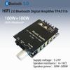 ZK-1002 100 Вт + 100 Вт HIFI TPA3116 Bluetooth 5,0 Высокомощный цифровой стерео аудио усилитель Плата