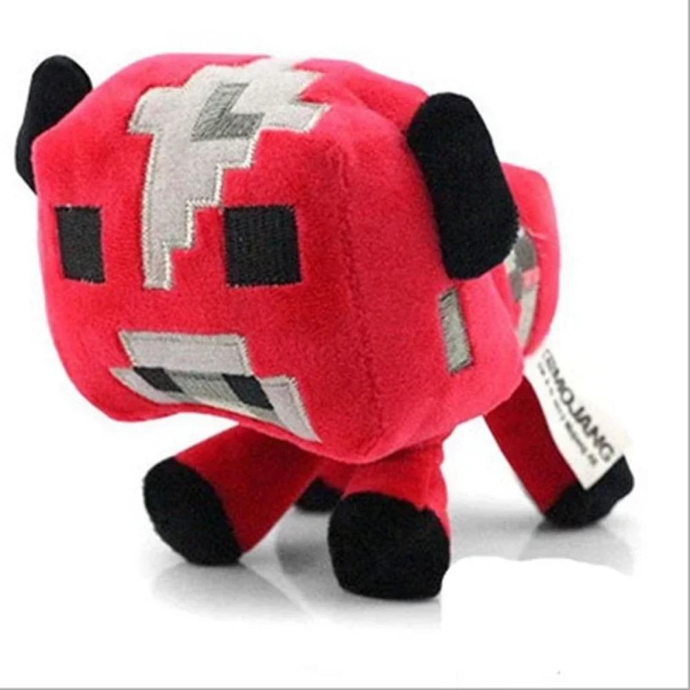 НОВАЯ Мягкая плюшевая игрушка-кукла Minecrafte Крипер Зомби Летучая мышь Кальмар Мухомор Эндермен Оцелот Стив Детская игрушка в подарок на день рождения