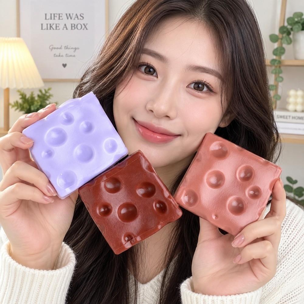 5cm Cheese Squeezed Toy Realistic Cheese Slow Rebound Toy Cheese Squishy Toy Children's Gifts