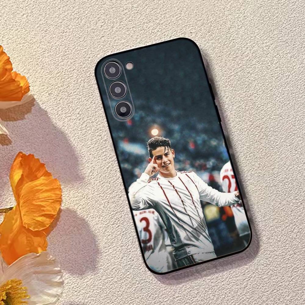 Football J-James Rodriguez Phone Case Silicone Soft For Samsung Galaxy A73,A72,A71,A70,A53,A52,A51