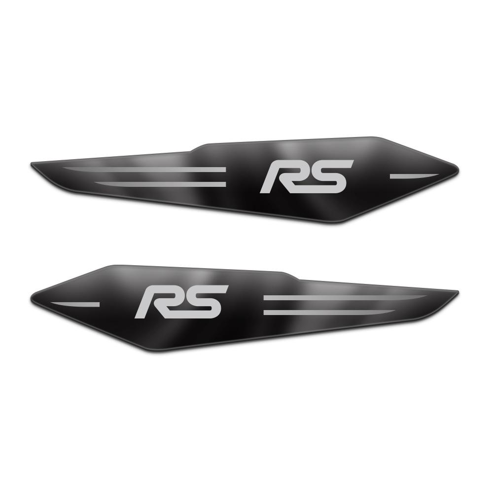 Universal Car Mirror Blade Body Door Side Badges Sticker Accessories For Ford Ranger Focus Kuga Mustang MAX Transit Mondeo mk7 8