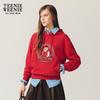 Teenie Weenie Толстовка с капюшоном и буквой медведя