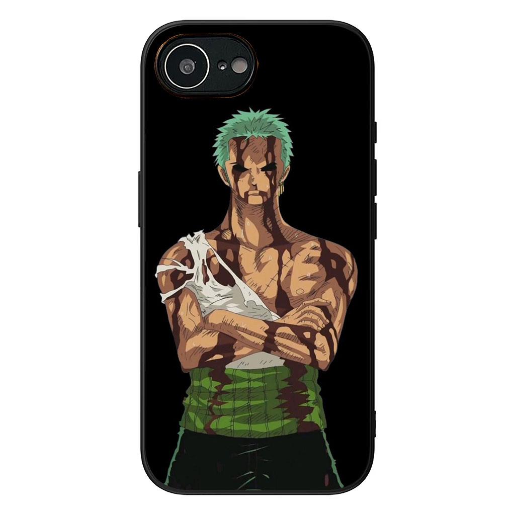 Cover for Apple iPhone 16 15 14 Plus 13 12 Mini 17 Pro Max + ProMax 16E Air Phone Case Roronoa One Pieces Luffy Zoro