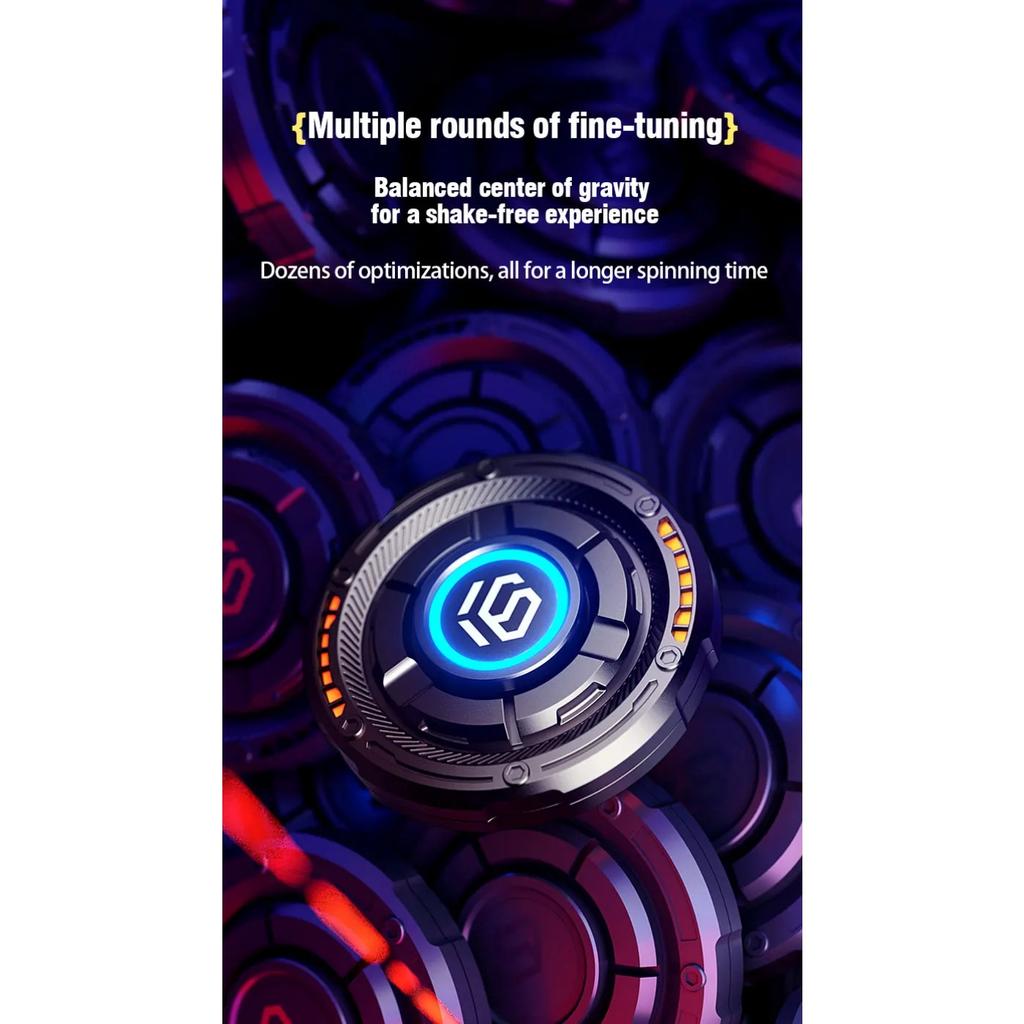 3 в 1 EDC Металлическая толкающая карта Ручной спиннер Монета Папа Взрослые Креативные Игрушки-непоседы для мужчин Новые Подарки для снятия стресса