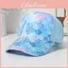 Mermaid Unicorn Cartoon Baseball Cap With Sun Protection For Girls Kids Summer Sunhat