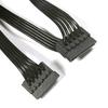 Кабель-разветвитель питания для ПК-сервера 4pin IDE Molex 1 на 5 SATA 15pin для жесткого диска HDD SSD 18AWG