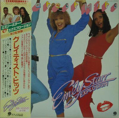 Виниловая пластинка EMLY STARR EXPLOSION Greatest Hits SUX219V ЗА РУБЕЖОМ 1982 Япония Оби Танцевальная Электроника Б/У
