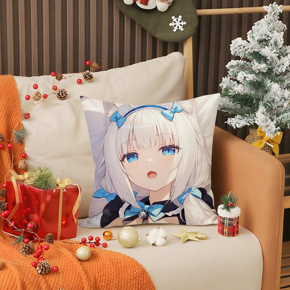 Chocola Nekopara Аниме Наволочка Двусторонняя Удобная Наволочка Подходит для Автомобиля Дивана Спальни и Других Сцен
