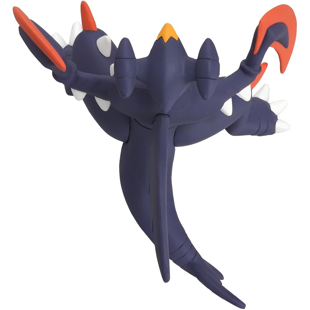 Takara Tomy Pokemon Moncolle Мега Гаргарчомп Коллекционная фигурка 10 см