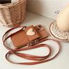 Cute Crossbody Lanyard Necklace Strap Card Holder Phone Case For iPhone 16 15 14 11 12 13 Pro Max X XR Plus 3D Love Heart Cover