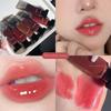Ice Lip Glaze Water Gloss Waterproof Lipstick Moisturizing and Hydrating Lip Mud Natural Whitening Brightening Lip Gloss Long-lasting Setting Makeup