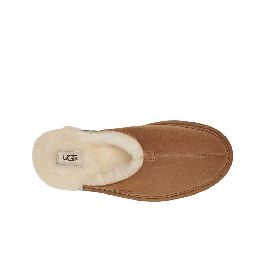 UGG Простые повседневные удобные домашние тапочки женские тапочки коричневые 1123660-CHE