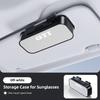 Valve Stems Caps Keychain Car Glasses Clip Sunglasses Box Sun Visor Eyeglasses Card Ticket Holder For Volkswagen VW RLine R Golf zw4