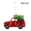 Clause Snowman House Shape Christmas Hanging Ornaments Xmas Tree Decorations Truck Car Pendants