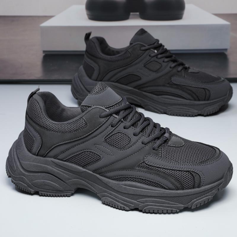 Новая мужская уличная повседневная спортивная обувь Мужская противоскользящая износостойкая удобная дышащая устойчивая с мягкой толстой подошвой легкие кроссовки