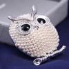 Owl Brooch Animal Brooches for Women Men Clothes Scarf Buckle Collar Jewelry Pins